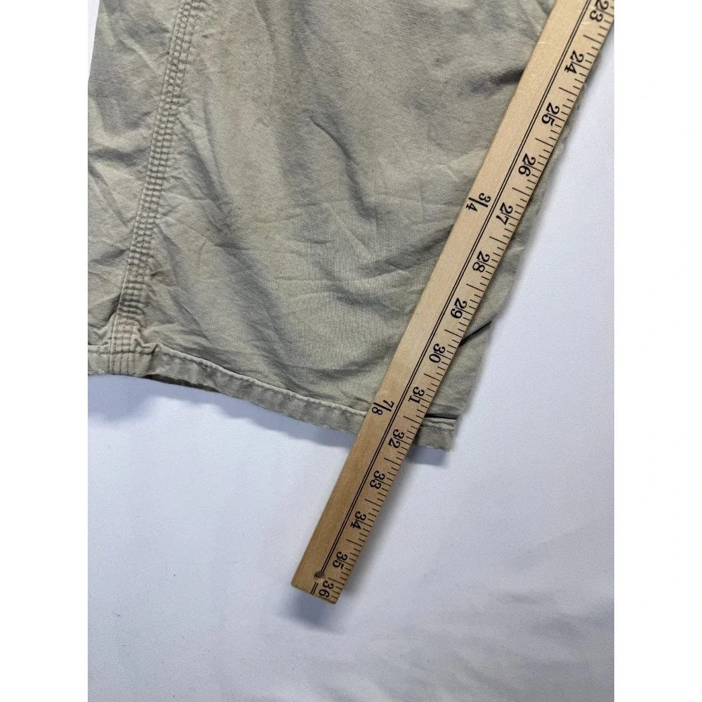 Carhartt Loose Canvas Utility Work Pants‎ Mens 36x32 Tan Original Dungaree Fit
